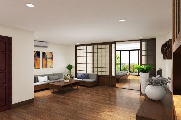 Cửa lùa gỗ kiểu Nhật - lựa chọn hoàn hảo giúp tối ưu mọi không gian