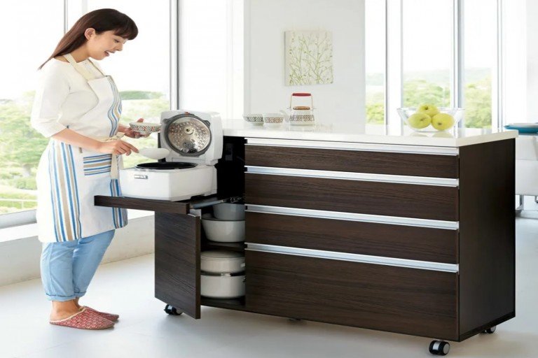 Nội thất phòng bếp "xịn" hơn với những kiểu tủ bếp tiện nghi này