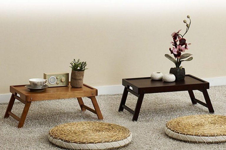 Bàn trà gấp gọn: Tiết kiệm diện tích cho không gian nhỏ