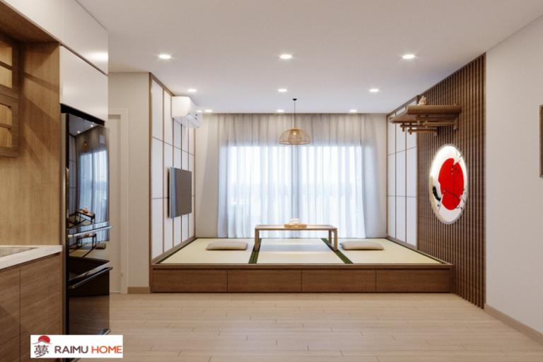 Đặc trưng phòng khách đơn giản kiểu Nhật