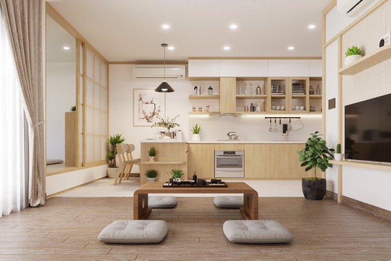 Top 6 mẫu thiết kế nội thất căn hộ 70m2 được ưa chuộng nhất năm