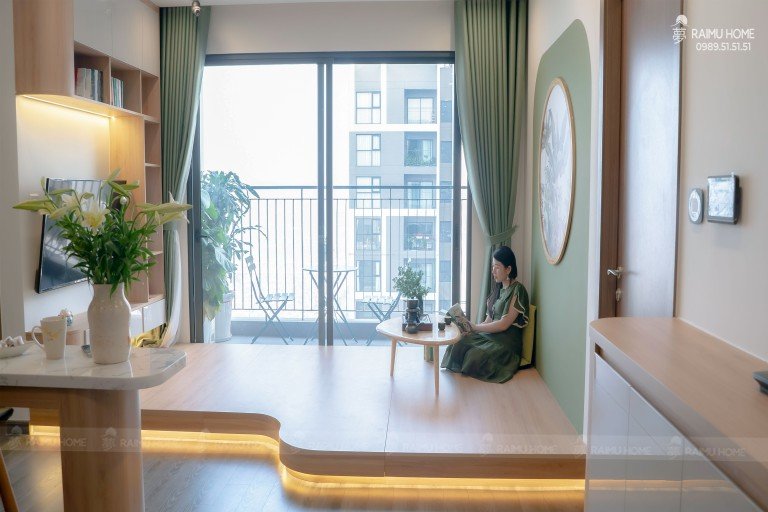 Căn hộ xanh "giải nhiệt" mùa hè