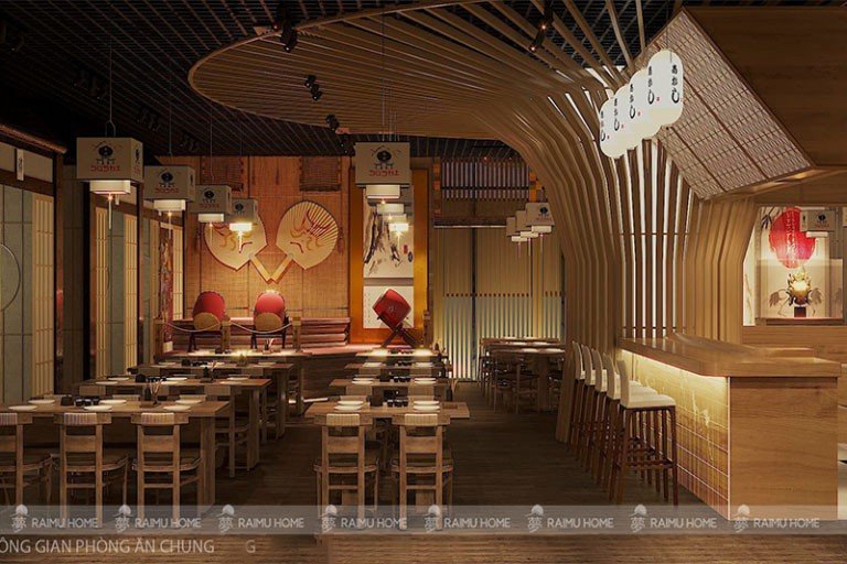Mẫu thiết kế nhà hàng đẹp và chuyên nghiệp thu hút khách hàng
