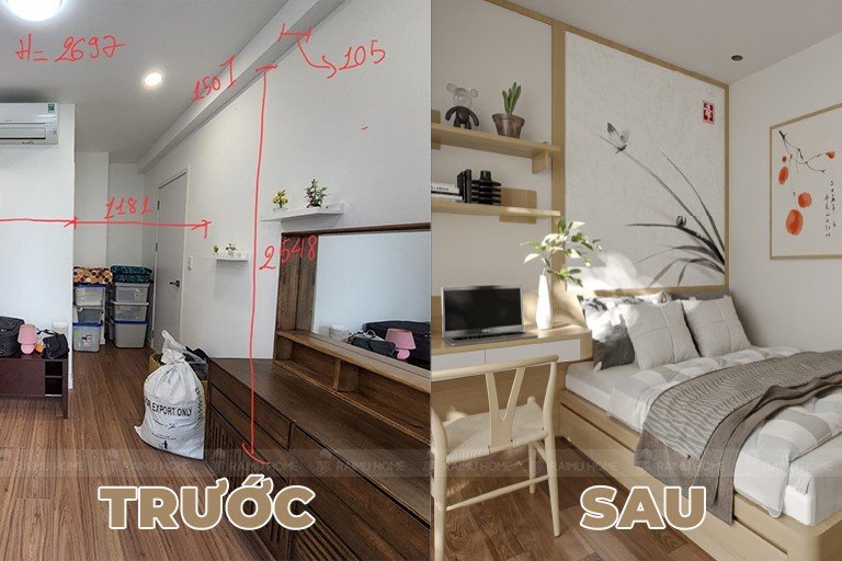 CHI 200 TRIỆU LÀM NỘI THẤT, CÓ NHỮNG GÌ TRONG CĂN HỘ 65M2 Ở TRUNG TÂM SÀI GÒN?