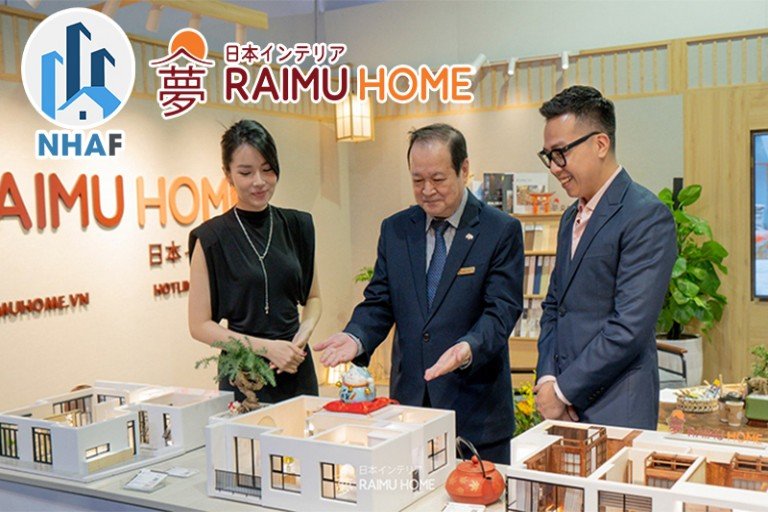 NHAF - NHỮNG VỊ KHÁCH BẤT NGỜ TỚI THĂM RAIMUHOME TẠI VIETBUILD HÀ NỘI 2023