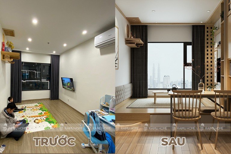 Lấp đầy "chỗ trống" trong căn hộ Nhật tại Vinhomes Smart City