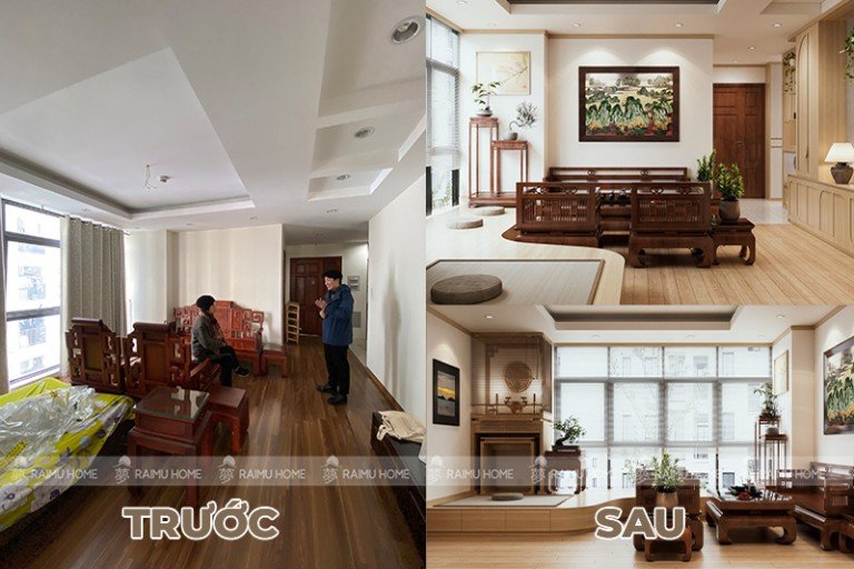 Cái giá cho sự xinh đẹp và đa năng của căn hộ dành cho gia đình 3 thế hệ này là...?