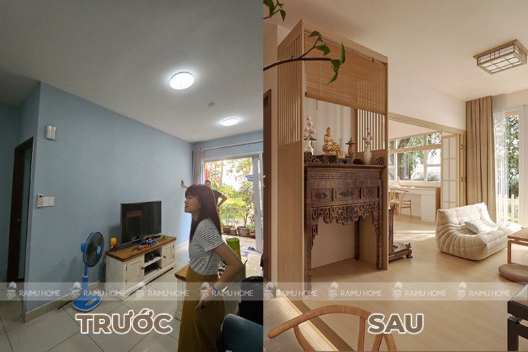 ĐẬP THÔNG PHÒNG KHÁCH VỚI PHÒNG NGỦ, GIA CHỦ TÂN BÌNH NHẬN CÁI KẾT...