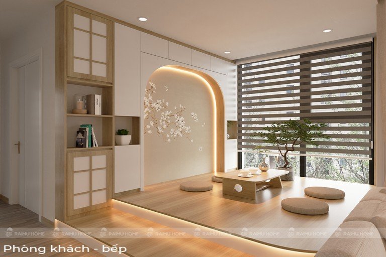 THIẾT KẾ CĂN 2 NGỦ VINHOMES SMART CITY