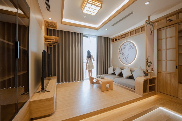 ẢNH HOÀN THIỆN THỰC TẾ ĐẸP HƠN CẢ 3D - TRỤC 15A THÁP L1 SWAN LAKE ONSEN ECOPARK