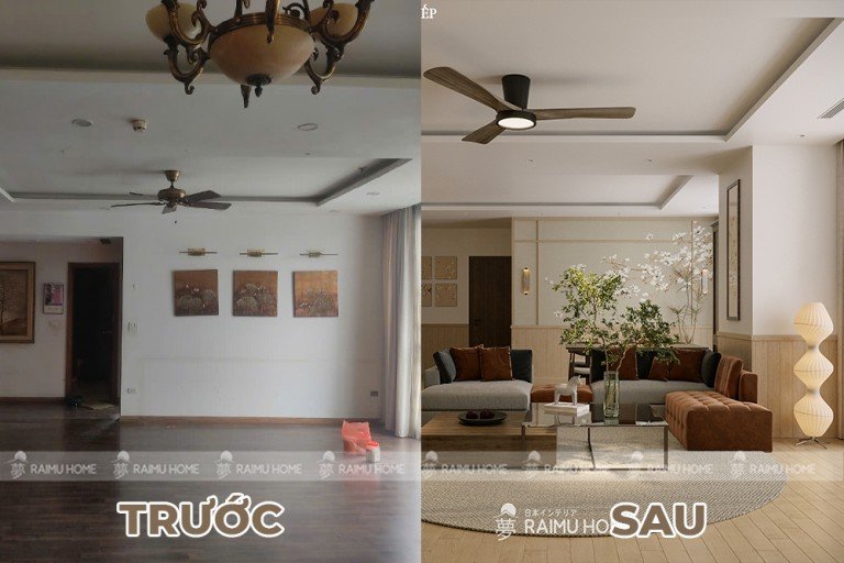 THIẾT KẾ NỘI THẤT CĂN HỘ ROYAL HOUSE 3 NGỦ 177M2 TẠI ROYAL CITY