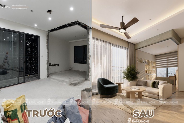 ĐI NGƯỢC SỐ ĐÔNG, GIA CHỦ SA5 ĐẬP THÔNG CĂN HỘ 3 PHÒNG NGỦ VINHOMES SMART CITY