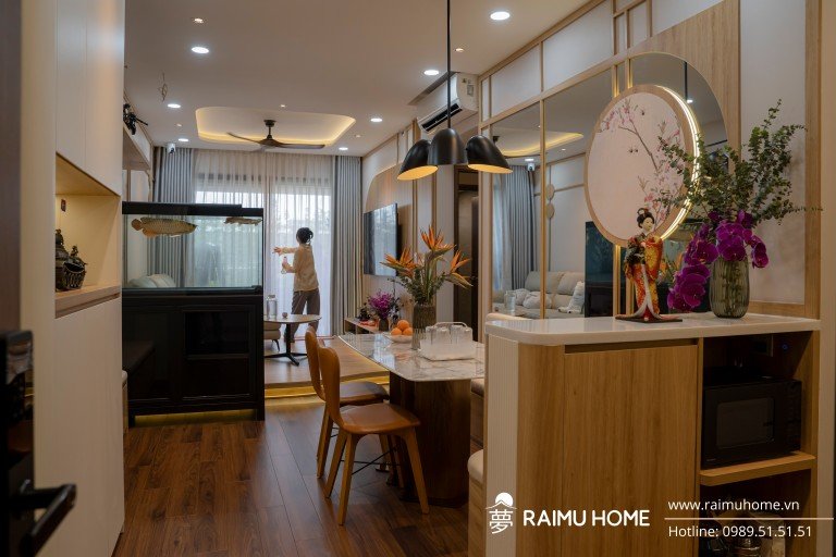 Nội thất Nhật tại căn hộ Nhật Bản Akari City giữa lòng thành phố Hồ Chí Minh