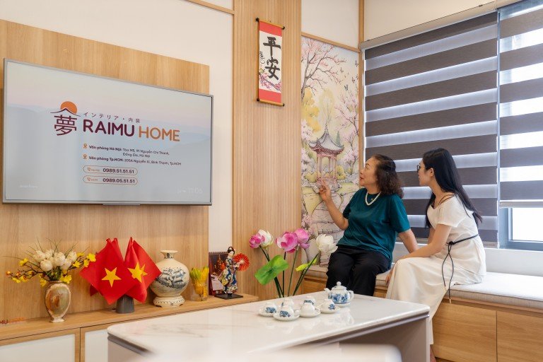 Một căn hộ Nhật Bản vừa được Raimu Home hoàn thiện, mang trọn tâm ý của gia chủ gửi tặng bố mẹ.