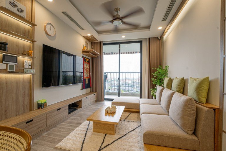 Thiết kế căn hộ Sky Forest theo phong cách Nhật: Tối giản, tinh tế và đầy cảm xúc sống