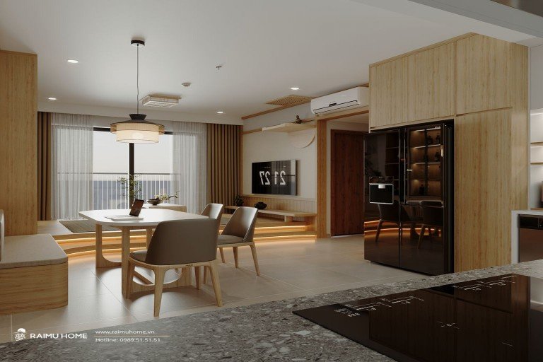 NỘI THẤT CĂN HỘ 5 NGƯỜI: LÀM SAO ĐỂ VẪN THOÁNG VÀ TIỆN NGHI?