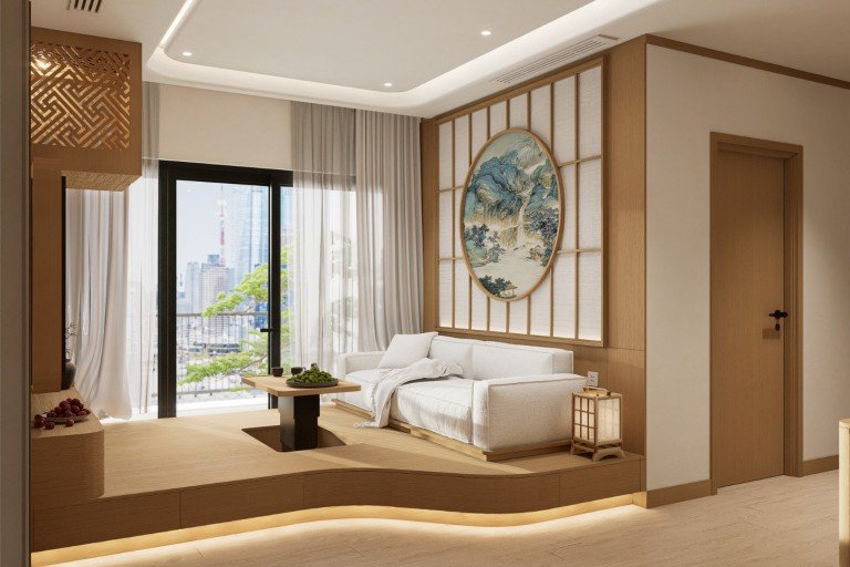 VINHOMES SKYLAKE HÀ NỘI - CĂN HỘ NHẬT BẢN 93M2 CỦA ANH CHÀNG YÊU NGHỆ THUẬT